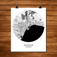 MALAGA - FORMAT 40x50cm - Thumbnail 4