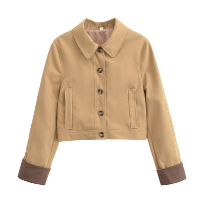 Street fashion casual shorts jacket