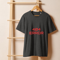 Unisex organic ribbed neck t-shirt - Thumbnail 2
