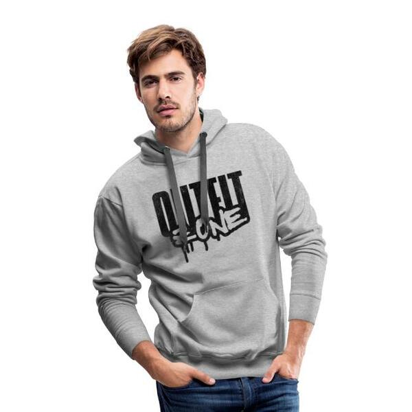 Men's Premium Hoodie | Heavyweight Cotton Blend | Classic Fit | OutFit Zone