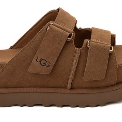 Ugg goldenstar hi slide sandal - chestnut