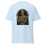 Unisex Ancient Mummy Tattoo Art T-Shirt  2D Vector Design, Duotone Beige & Black, High Detail - Several Colors-20