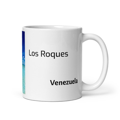 Los Roques Archipelago White mug