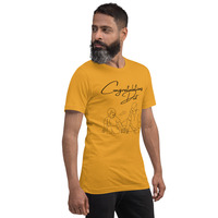 Happy Father's Day! Personalized 'World's Best Dad' T-shirt - Unique and Original Gift - Thumbnail 1