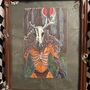  Original Art w/ Custom Decorated Frame-2