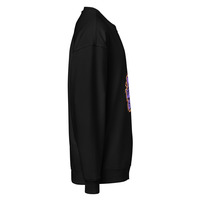 Women’s Organic Oversized Sweatshirt with Front Print - Thumbnail 7