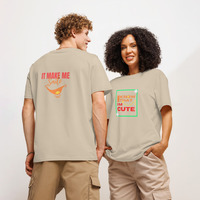 Custom Organic Unisex T-Shirt with Front & Back Print | Eco-Friendly - Thumbnail 18