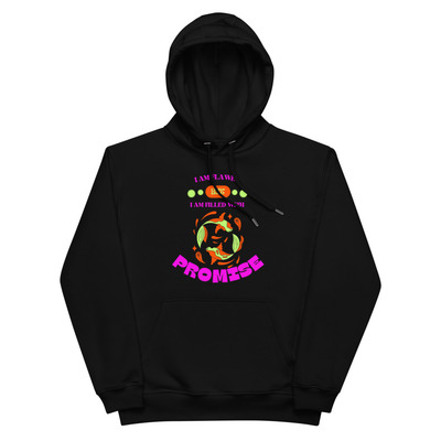 Premium Unisex Eco Hoodie | Organic Cotton with Custom Front Print