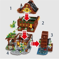 Unique No-Name Medieval Watermill Building Blocks - Thumbnail 4