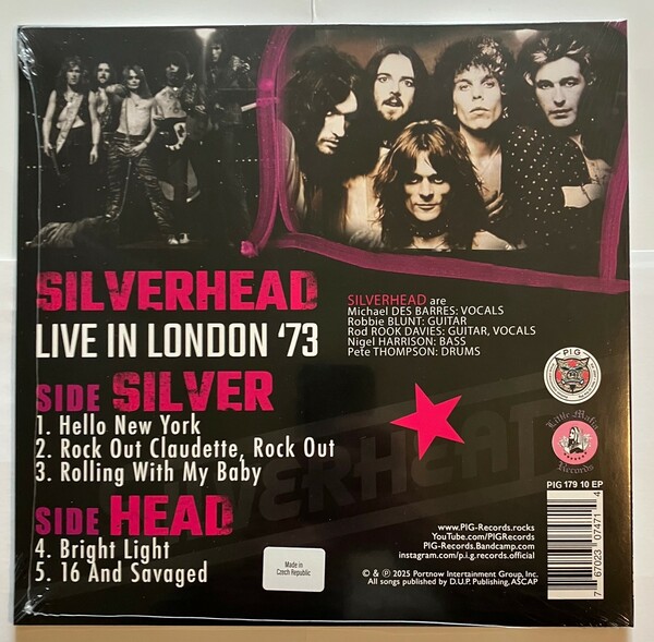 SILVERHEAD - Live in London `73 at the BBC Paris Theater