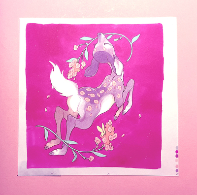 Marker original flowerfawn