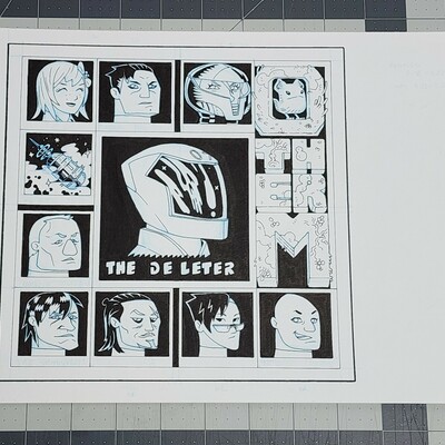 Original illustration- metroid- other m characters, #maytroid2025