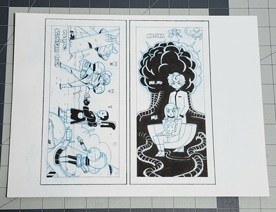Original Illustration- Metroid- Scavengers, Mother/MB* #Maytroid2025