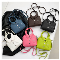 Unique Design PU Square Compact Shoulder and Crossbody Bags  - Thumbnail 11