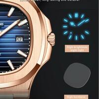Luxury Fashion Mens Watches Sport Simple Men Quartz Clock  - Thumbnail 9
