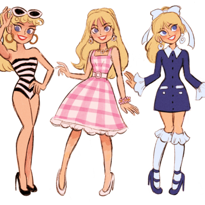 Barbiez print