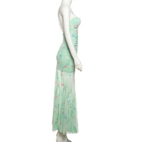 High-end slim waisted sleeveless dress - Thumbnail 1