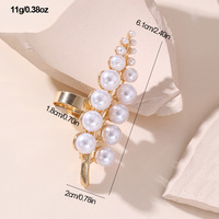 Women Summer Exaggerated Metal Ring Ocean Style Ring Light Luxury Temperament Party Jewelry Gift - Thumbnail 7