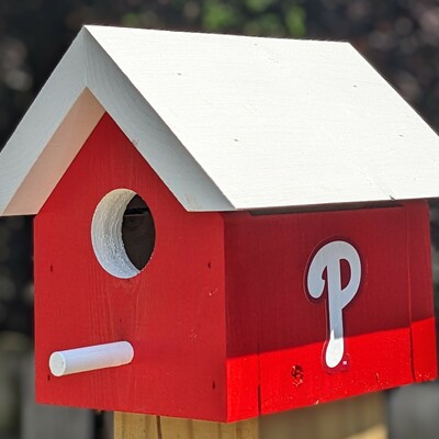 Phillies bird house