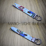 Fabric Key Fob Wristlet | Gamer Keychain with Super Mario & Pokémon Designs | Geek Gift | Nintendo-Inspired Wrist Strap-2