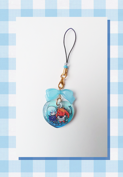Snake Butterfly_Birthday phone charm