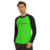 Men's Long Sleeve Neon Swimmers Rash Guards multiple colors  - Thumbnail 8