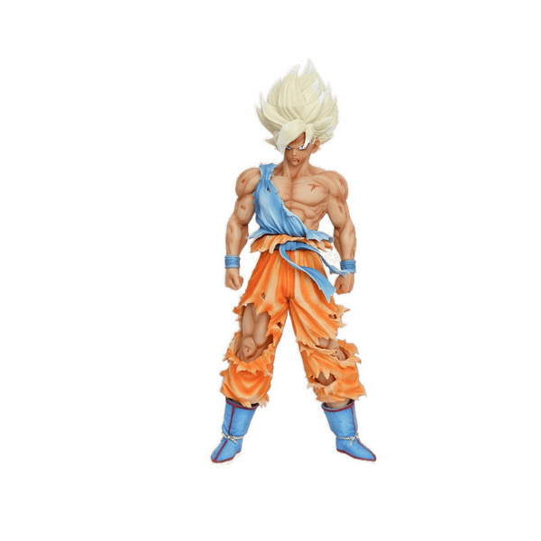 30cm Dragon Ball Z Anime Super Saiyan son Goku Blood coating Action Figure Pvc Model Statue Collection Decoration 