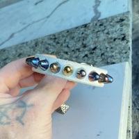 Rainbow Short British Stud Wristband #3 - Thumbnail 3
