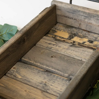 Short Wood Tray | Distressed & Walnut Finishes  - Thumbnail 2
