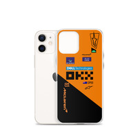 Oscar Piastri McLaren F1 race suit 2025 Clear Case for iPhone - Thumbnail 8