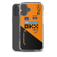 Oscar Piastri McLaren F1 race suit 2025 Clear Case for iPhone - Thumbnail 40