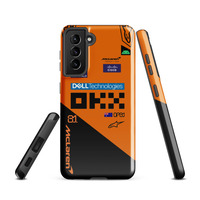 Oscar Piastri McLaren F1 race suit 2025 Tough case for Samsung Galaxy - Thumbnail 8