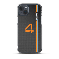McLaren F1 Lando Norris LN4 2025 MagSafe clear case for iPhone - Thumbnail 4