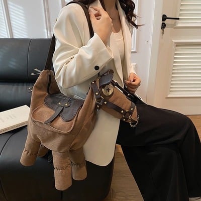 Funky horse design bag crossbody bag