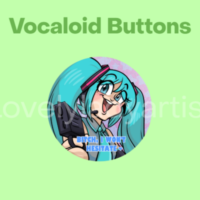 Vocaloid button