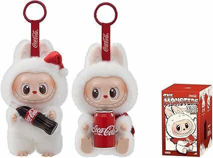 POP MART The Monsters COCA-COLA Series-Vinyl Face Blind Box, Blind Box Figures, Random Design Action Figures