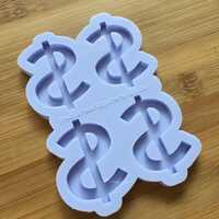 Dollar Sign Silicone Mold - Thumbnail 3