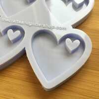 Heart Silicone Mold - Thumbnail 2