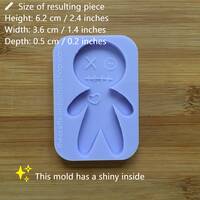 Voodoo Doll Silicone Mold - Thumbnail 1