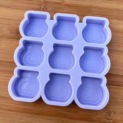 Wax burner silicone mold