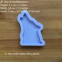 Howling Wolf Silicone Mold - Thumbnail 1