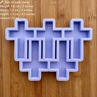 3" Cross Silicone Mold - Thumbnail 1