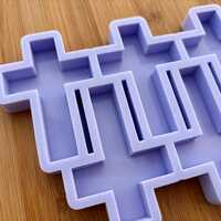 3" Cross Silicone Mold - Thumbnail 4