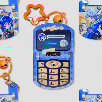 [zzz] wise&bela phone charm