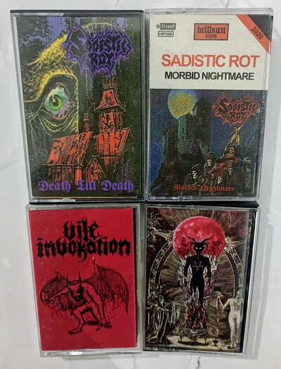 VILE INVOKATION , WRATH   Tapes 