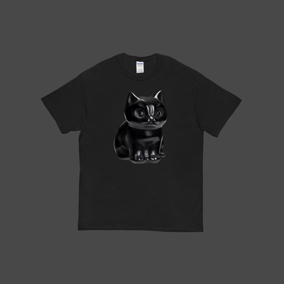 Crystal cat vol 1 t shirt black - Thumbnail 1