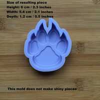 6cm Bear Claw Silicone Mold - Thumbnail 1