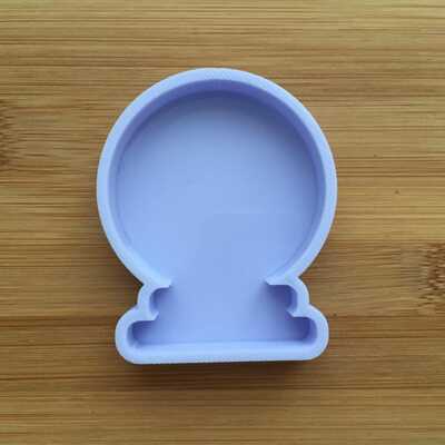 Snow globe silicone mold