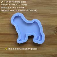 Pug Silicone Mold - Thumbnail 1