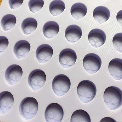 15mm alien silicone mold
